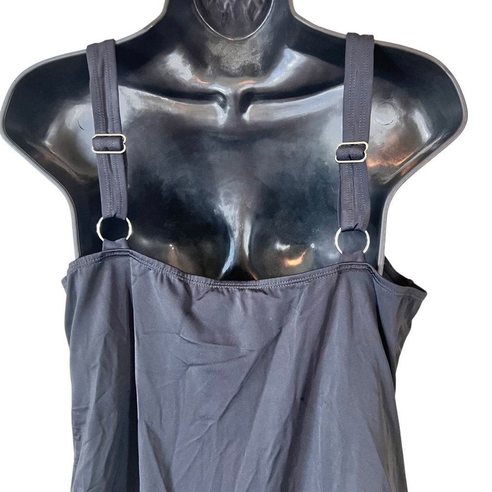 Swim Solutions Plus Size Tummy-Control Skater Swimdress - Picture 8 of 10